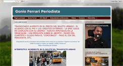 Desktop Screenshot of gonioferrari.com