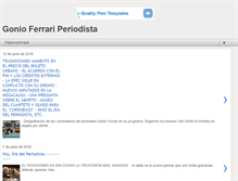 Tablet Screenshot of gonioferrari.com